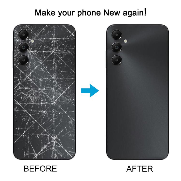 For Samsung Galaxy A05s SM-A057F Back Cover(Black) - free shipping - PMC TechLife - Order now!