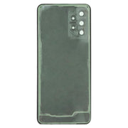 For Samsung Galaxy A32 4G SM-A325F Battery Back Cover with Camera Lens Cover(Black)