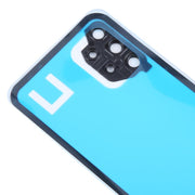 For Samsung Galaxy A32 4G SM-A325F Battery Back Cover with Camera Lens Cover(Blue)