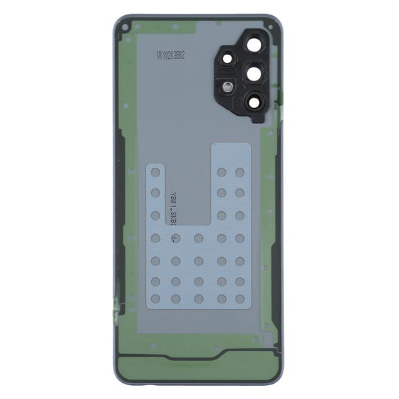 For Samsung Galaxy A32 4G SM-A325F Battery Back Cover with Camera Lens Cover(Purple)