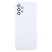 For Samsung Galaxy A32 4G SM-A325F Battery Back Cover with Camera Lens Cover(White)