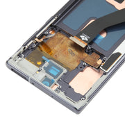 TFT Material LCD Screen for Samsung Galaxy Note10 Digitizer Full Assembly With Frame/Handwriting, Not Supporting Fingerprint Identification(Black)