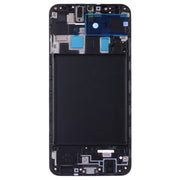 For Galaxy A20 SM-A205F/DS, A205FN, A205GN/DS, A205YN, A205G/DS Front Housing LCD Frame Bezel Plate (Black)