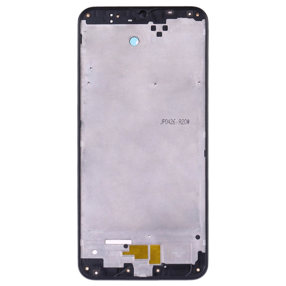 For Galaxy A20 SM-A205F/DS, A205FN, A205GN/DS, A205YN, A205G/DS Front Housing LCD Frame Bezel Plate (Black)