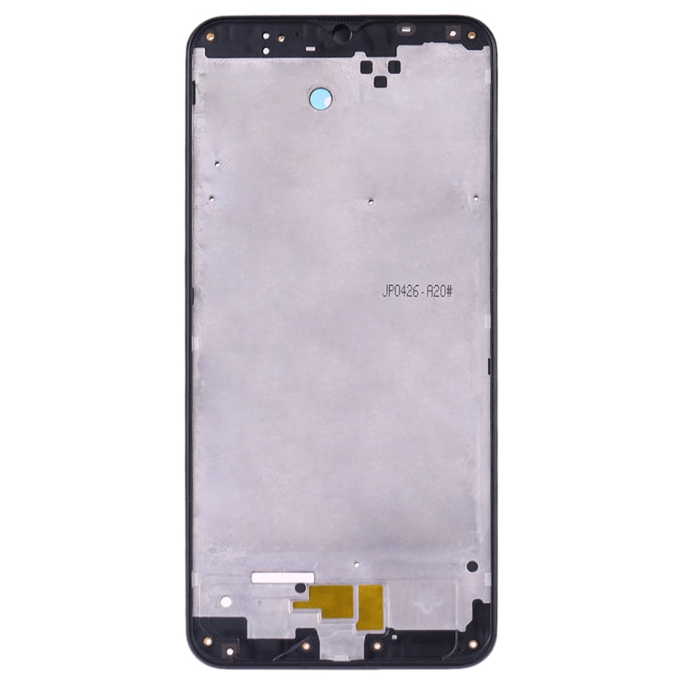 For Galaxy A20 SM-A205F/DS, A205FN, A205GN/DS, A205YN, A205G/DS Front Housing LCD Frame Bezel Plate (Black)