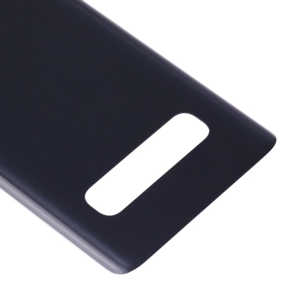 For Galaxy S10 SM-G973F/DS, SM-G973U, SM-G973W Original Battery Back Cover (Black)