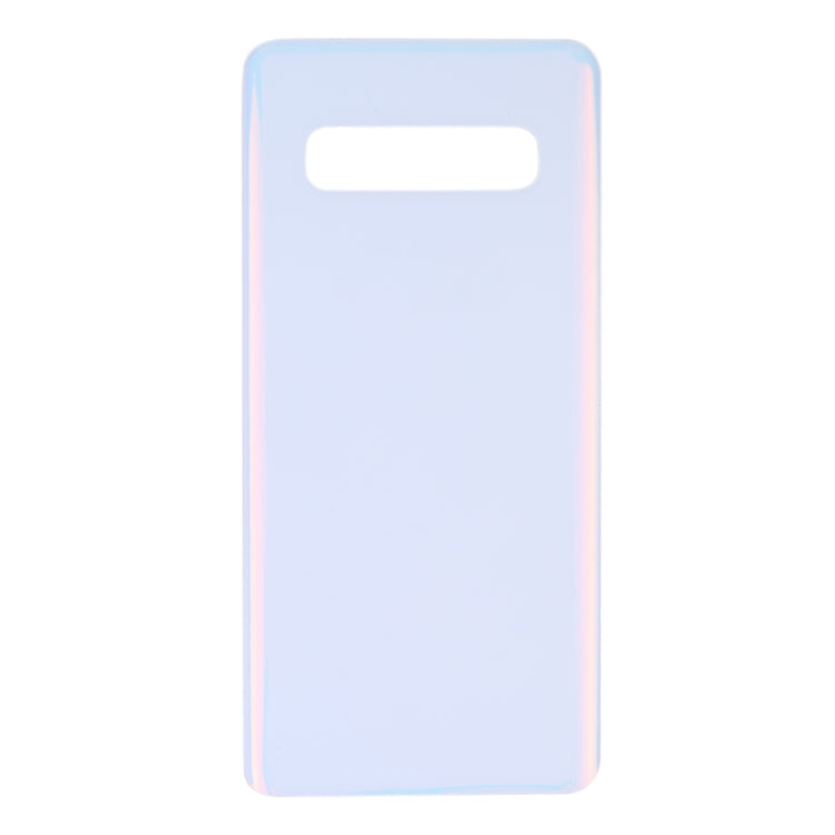 For Galaxy S10 SM-G973F/DS, SM-G973U, SM-G973W Original Battery Back Cover (White)