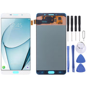 Original Super AMOLED LCD Screen for Galaxy A9 Pro (2016) / A910F Digitizer Full Assembly (White)