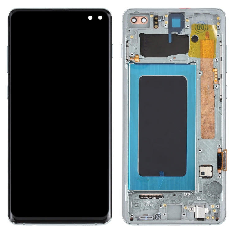 Original Super AMOLED LCD Screen for Samsung Galaxy S10+ Digitizer Full Assembly with Frame (Green) - free shipping - PMc TechLife - Order now!