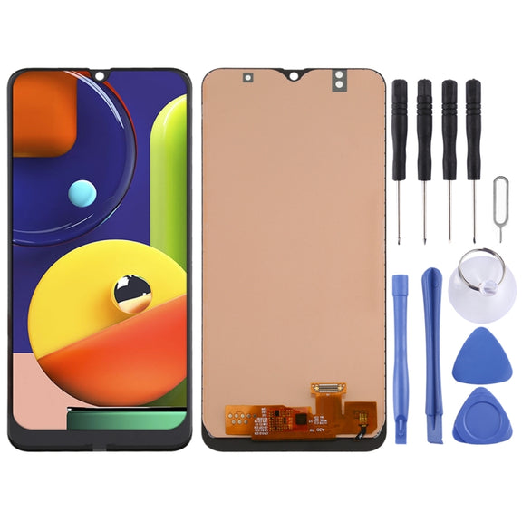 incell LCD Screen for Galaxy A30 / A50 / A50s (Not Supporting Fingerprint Identification) with Digitizer Full Assembly (Black)