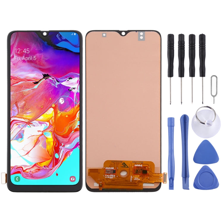 For Samsung Galaxy A70 incell LCD Screen with Digitizer Full Assembly, Not Supporting Fingerprint Identification (Black) - free shipping - PMc TechLife - Order now!