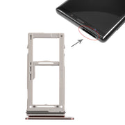 For Galaxy Note9 SIM Card Tray + SIM Card Tray / Micro SD Card Tray (Gold)