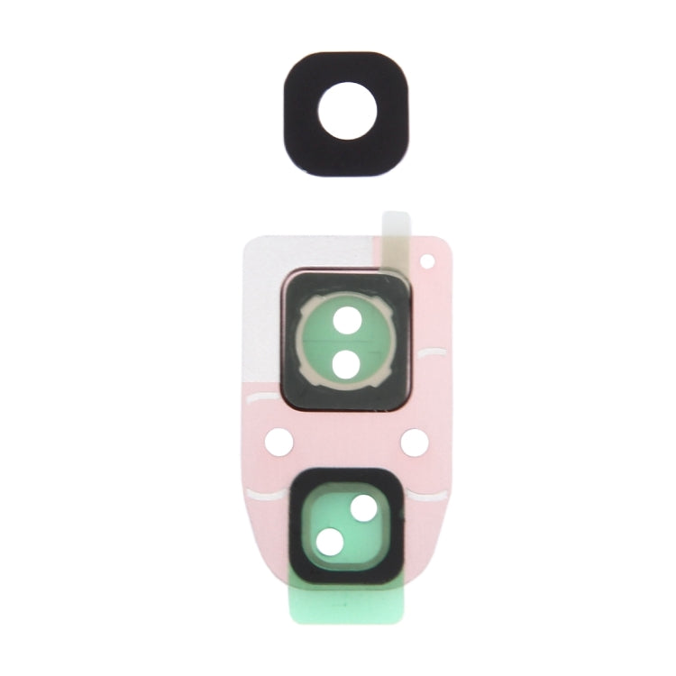 For Galaxy A7 (2017) / A720 10pcs Camera Lens Covers (Pink)