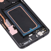 Original Super AMOLED LCD Screen for Galaxy S9 / G960F / DS / G960U / G960W / G9600 Digitizer Full Assembly with Frame (Black)