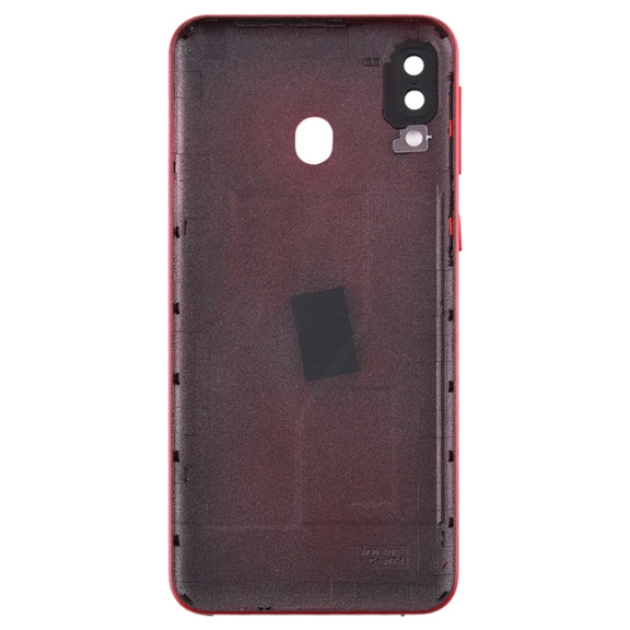 For Galaxy M20 Battery Back Cover (Red)