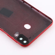 For Galaxy M20 Battery Back Cover (Red)