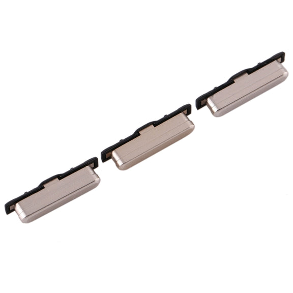 For Galaxy S6 10 Set Side Keys(Gold)