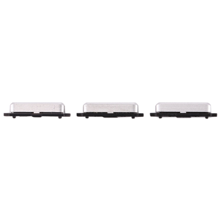 For Galaxy S6 10 Set Side Keys(Silver)