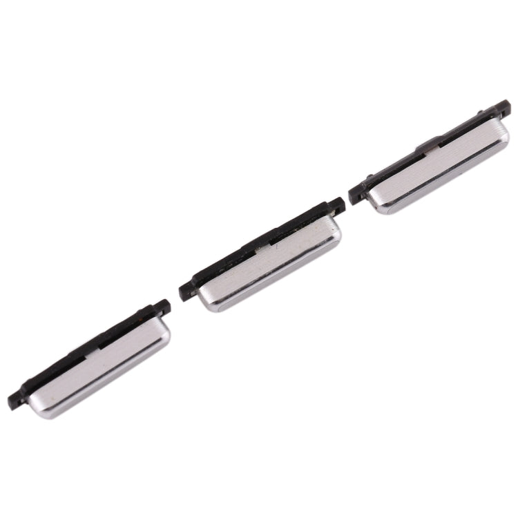 For Galaxy S6 10 Set Side Keys(Silver)