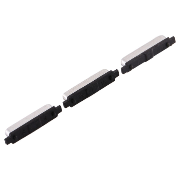 For Galaxy S6 10 Set Side Keys(Silver)