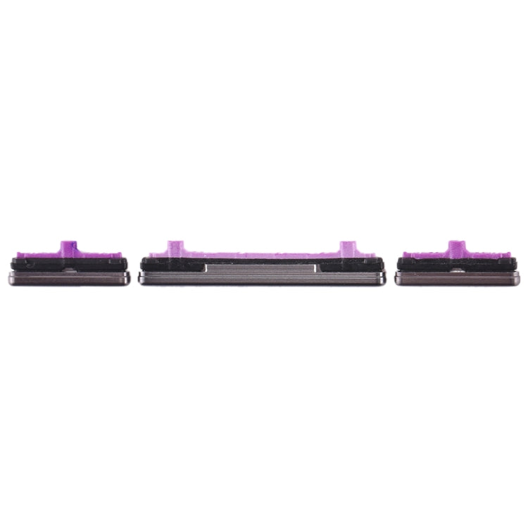 For Galaxy S10 / Galaxy S10+ 10 Set Side Keys(Black)