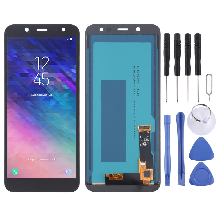 TFT LCD Screen for Galaxy A6 (2018) A600F with Digitizer Full Assembly (Black) - free shipping - PMc TechLife - Order now!