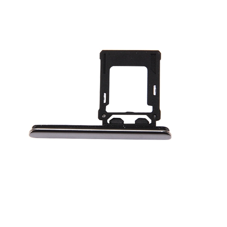 Micro SD / SIM Card Tray + Card Slot Port Dust Plug for Sony Xperia XZ Premium (Dual SIM Version)(Silver) - Card Tray by PMC TechLife | Online Shopping South Africa | PMC TechLife | Buy Now Pay Later Mobicred