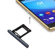 Micro SD Card Tray + Card Slot Port Dust Plug for Sony Xperia XZ Premium (Single SIM Version)(Black) - free shipping - PMc TechLife - Order now!