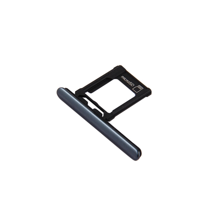 Micro SD Card Tray + Card Slot Port Dust Plug for Sony Xperia XZ Premium (Single SIM Version)(Black) - free shipping - PMc TechLife - Order now!
