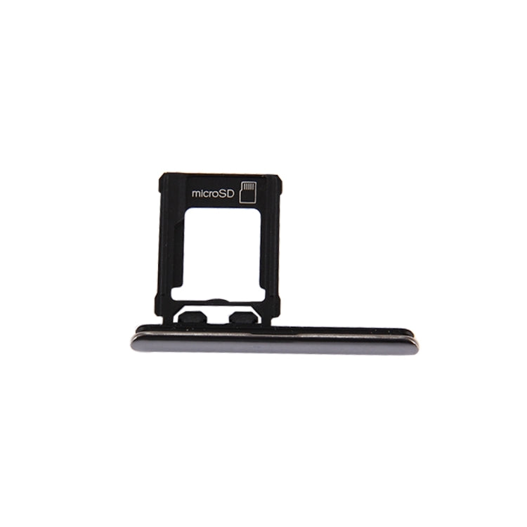Micro SD Card Tray + Card Slot Port Dust Plug for Sony Xperia XZ Premium (Single SIM Version)(Silver) - Card Tray by PMc TechLife | Online Shopping South Africa | PMc TechLife | Buy Now Pay Later Mobicred