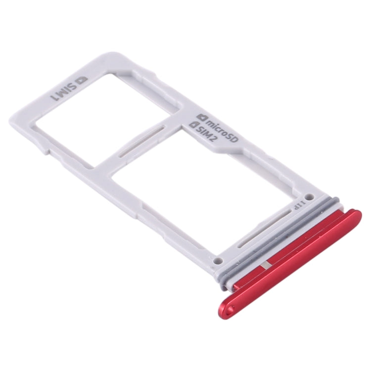 For Samsung Galaxy S10+ / S10 / S10e SIM Card Tray + Micro SD Card Tray (Red) - free shipping - PMc TechLife - Order now!
