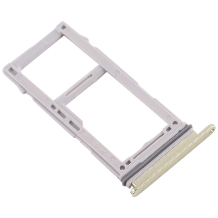 For Galaxy S10+ / S10 / S10e SIM Card Tray + SIM Card Tray / Micro SD Card Tray(Gold)