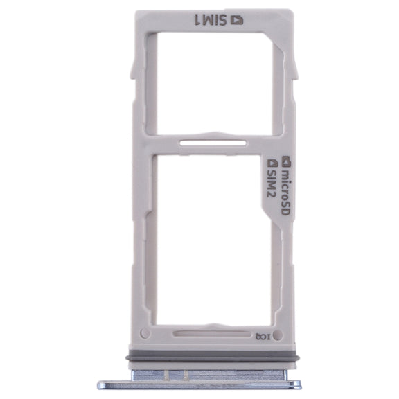 For Galaxy S10+ / S10 / S10e SIM Card Tray + SIM Card Tray / Micro SD Card Tray (Blue)
