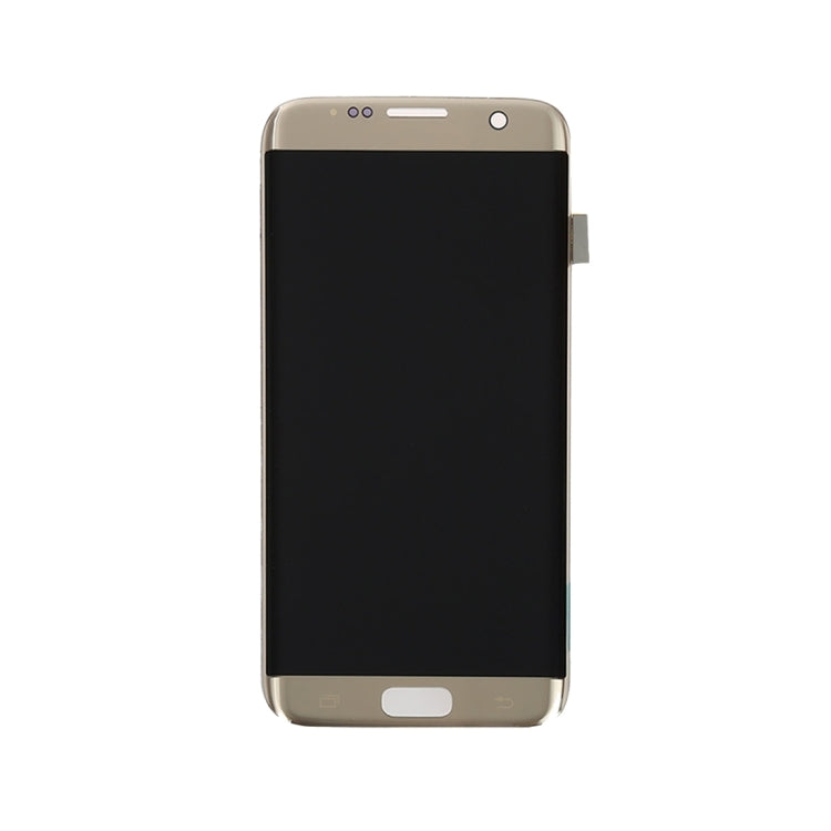 Original LCD Display + Touch Panel for Galaxy S7 Edge / G9350 / G935F / G935A / G935V(Gold)