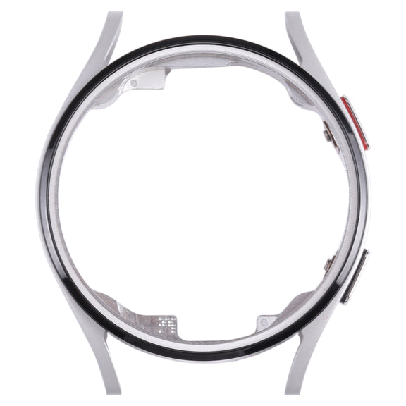Original LCD Screen Frame Bezel Plate For Samsung Galaxy Watch4 40mm SM-R860 R865(Silver)