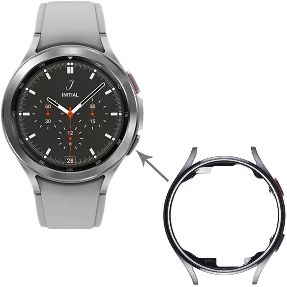 Original LCD Screen Frame Bezel Plate For Samsung Galaxy Watch4 44mm SM-R870 R875(Black)
