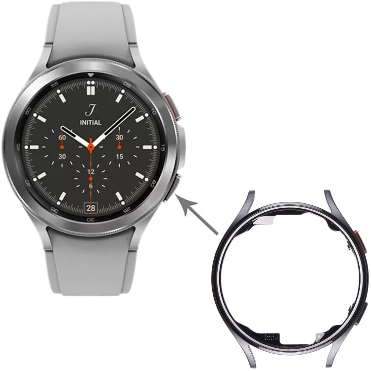 Original LCD Screen Frame Bezel Plate For Samsung Galaxy Watch4 44mm SM-R870 R875(Black)