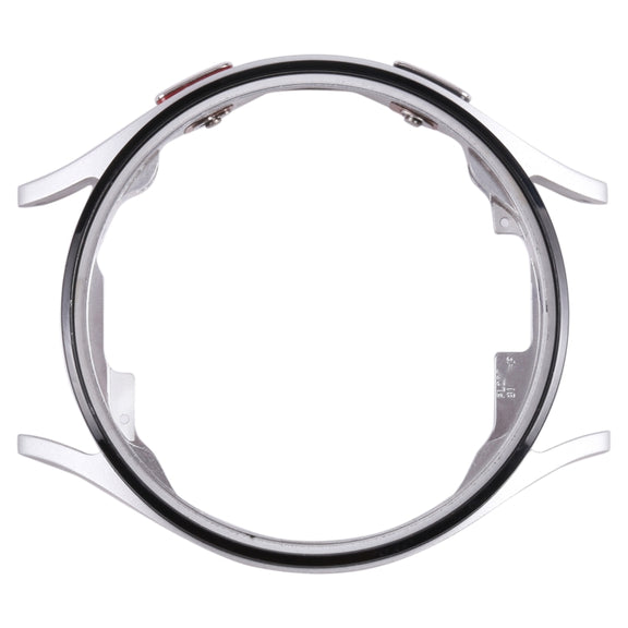 Original LCD Screen Frame Bezel Plate For Samsung Galaxy Watch4 44mm SM-R870 R875(Silver)