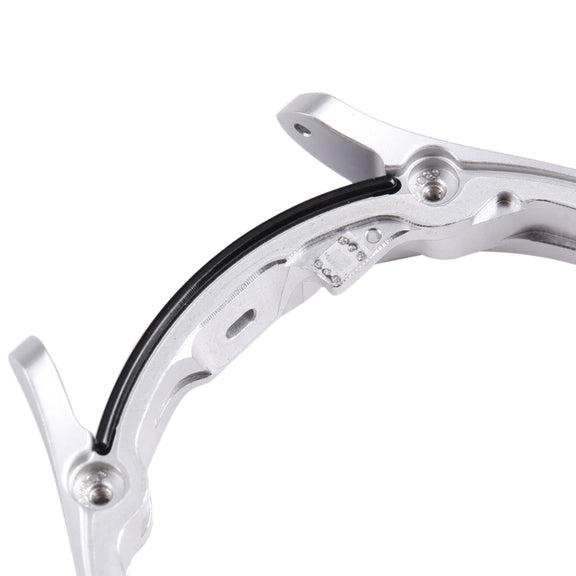 Original LCD Screen Frame Bezel Plate For Samsung Galaxy Watch4 44mm SM-R870 R875(Silver)