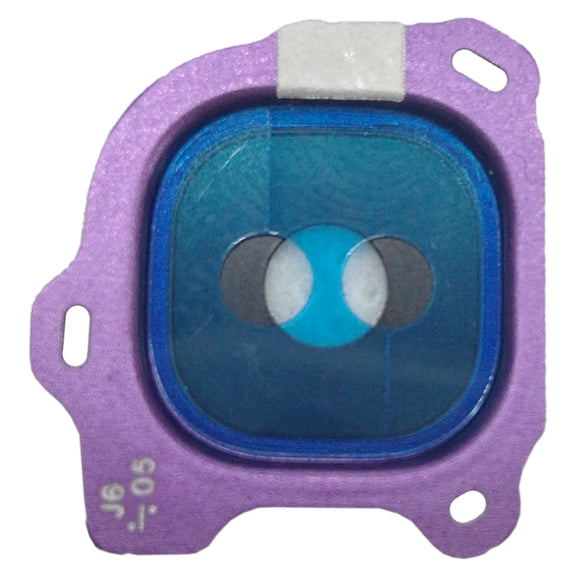 For Galaxy J6 (2018) 10pcs Camera Lens Cover (Purple)
