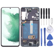 For Samsung Galaxy S22+ 5G SM-S906B 6.55 inch OLED  LCD Screen Digitizer Full Assembly with Frame (Black)