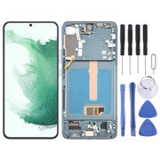 For Samsung Galaxy S22+ 5G SM-S906B 6.55 inch OLED  LCD Screen Digitizer Full Assembly with Frame (Green)