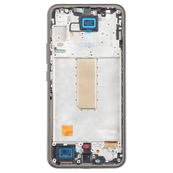 For Samsung Galaxy A34 SM-A346B Incell LCD Screen Digitizer Full Assembly with Frame, Not Supporting Fingerprint Identification (Black)