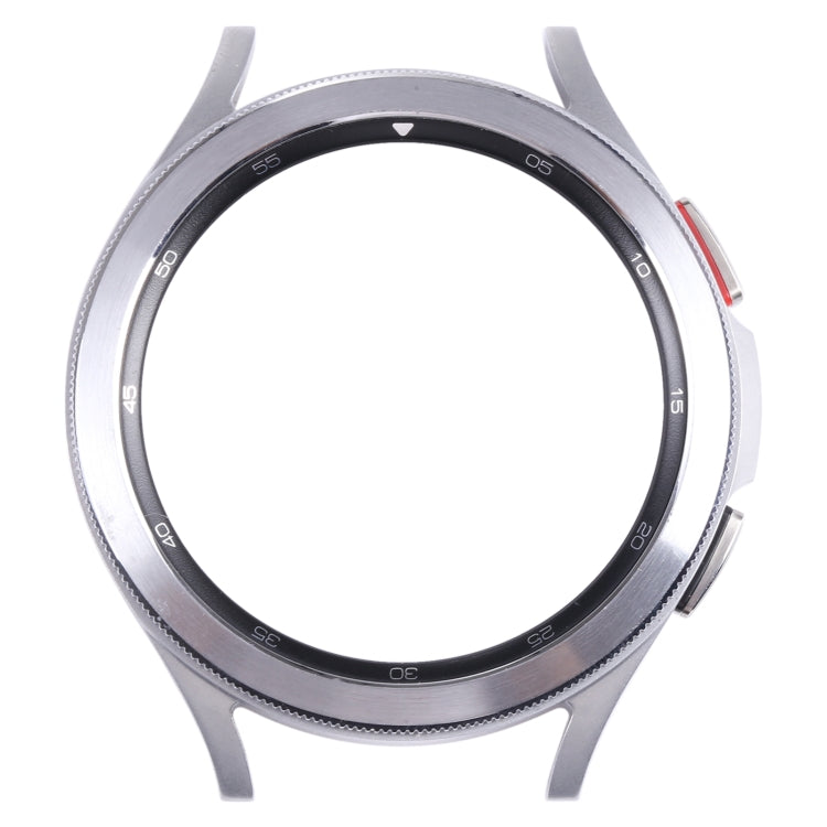 Original LCD Screen Frame Bezel Plate For Samsung Galaxy Watch4 Classic 46mm SM-R890 R895(Silver)