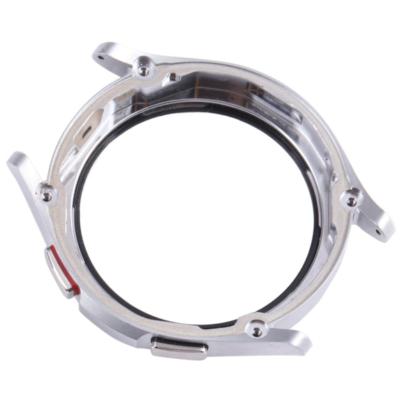 Original LCD Screen Frame Bezel Plate For Samsung Galaxy Watch4 Classic 46mm SM-R890 R895(Silver)