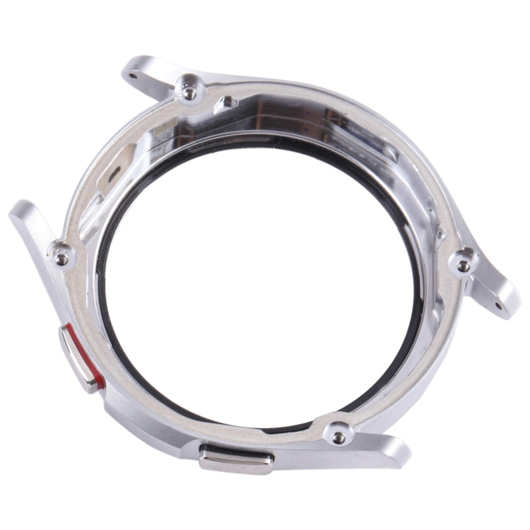 Original LCD Screen Frame Bezel Plate For Samsung Galaxy Watch4 Classic 46mm SM-R890 R895(Silver)