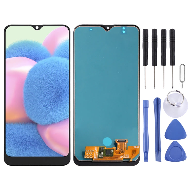 incell LCD Screen for Galaxy A30S with Digitizer Full Assembly (Black) - free shipping - PMc TechLife - Order now!