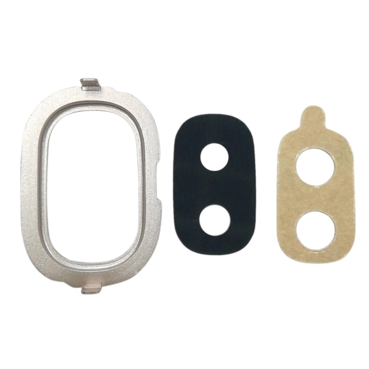 For Galaxy J4, J400F/DS, J400G/DS 10pcs Back Camera Bezel with Lens Cover & Adhesive (Gold) - free shipping - PMc TechLife - Order now!