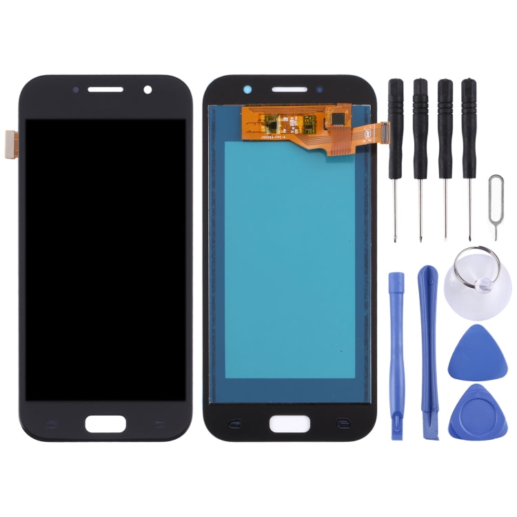 TFT LCD Screen for Galaxy A5 (2017), A520F, A520F/DS, A520K, A520L, A520 with Digitizer Full Assembly (TFT Material) S(Black)