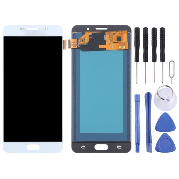 LCD Screen and Digitizer Full Assembly (TFT Material) for Galaxy A7 (2016), A710F, A710F/DS, A710FD, A710M, A710M/DS, A710Y/DS, A7100(White)